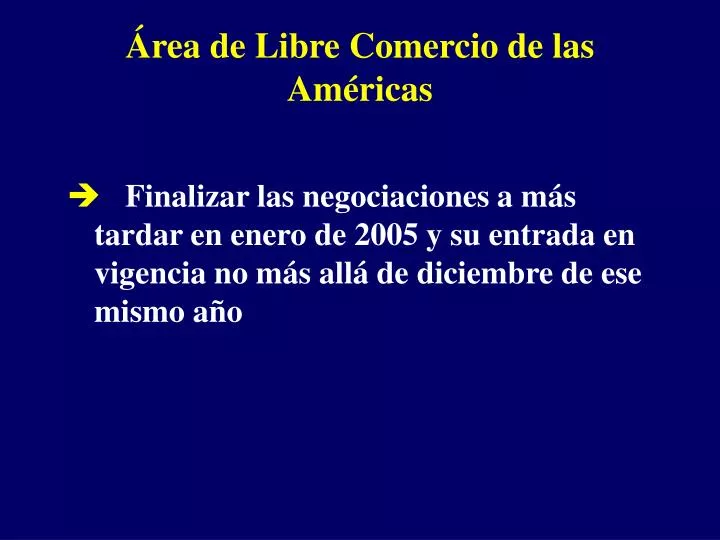 PPT - Área de Libre Comercio de las Américas PowerPoint Presentation -  ID:618143