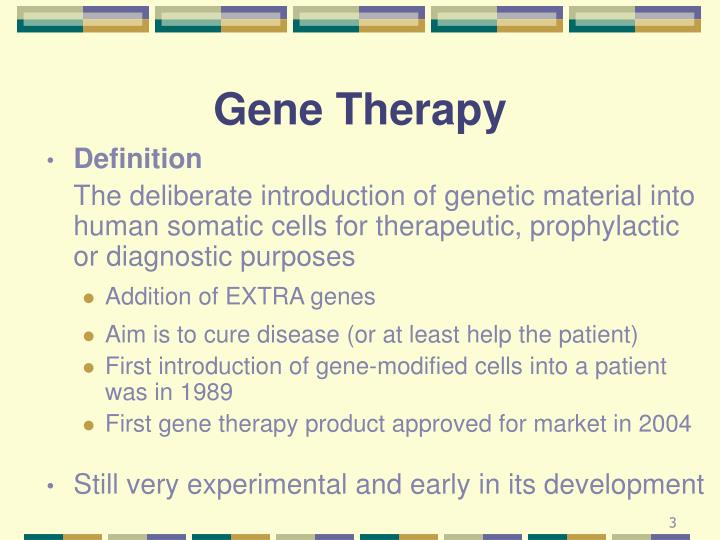 PPT - Gene Therapy - Problems and Challenges PowerPoint Presentation ...