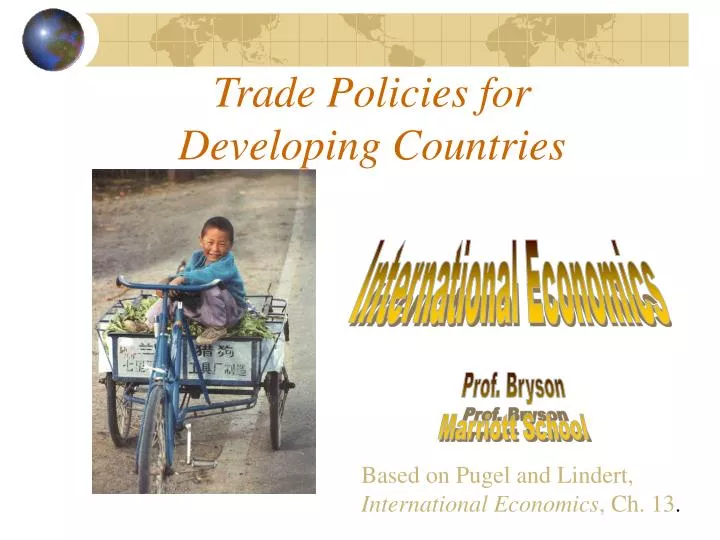 trade policies for developing countries n.