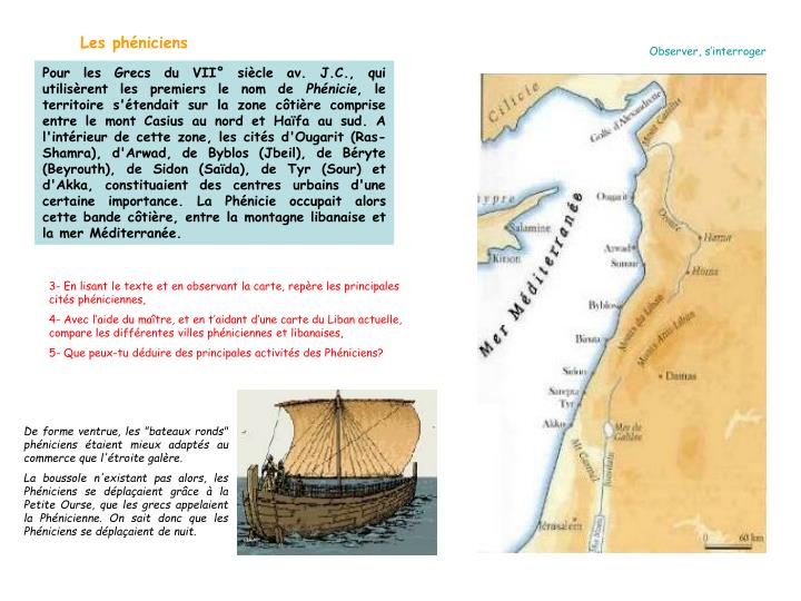 ppt les pheniciens powerpoint presentation free download id 619358