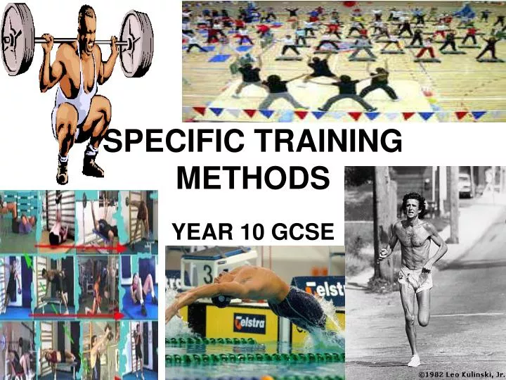 specific training methods n.