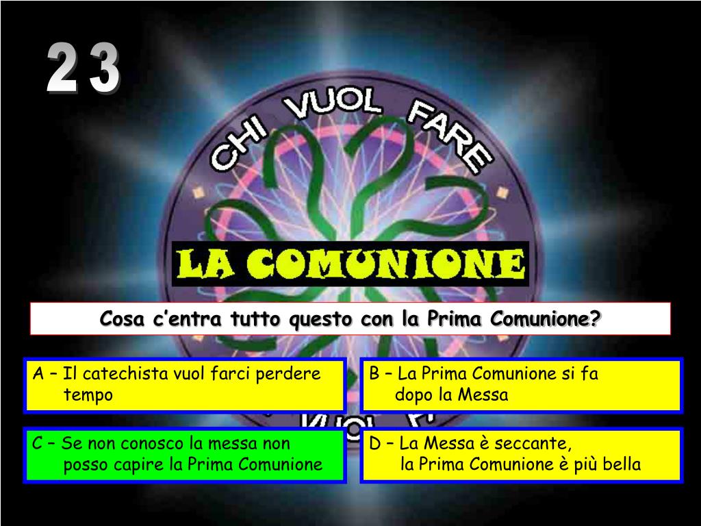 Chi Convive Puo Fare La Comunione PPT - Chi vuole fare la COMUNIONE? PowerPoint Presentation, free