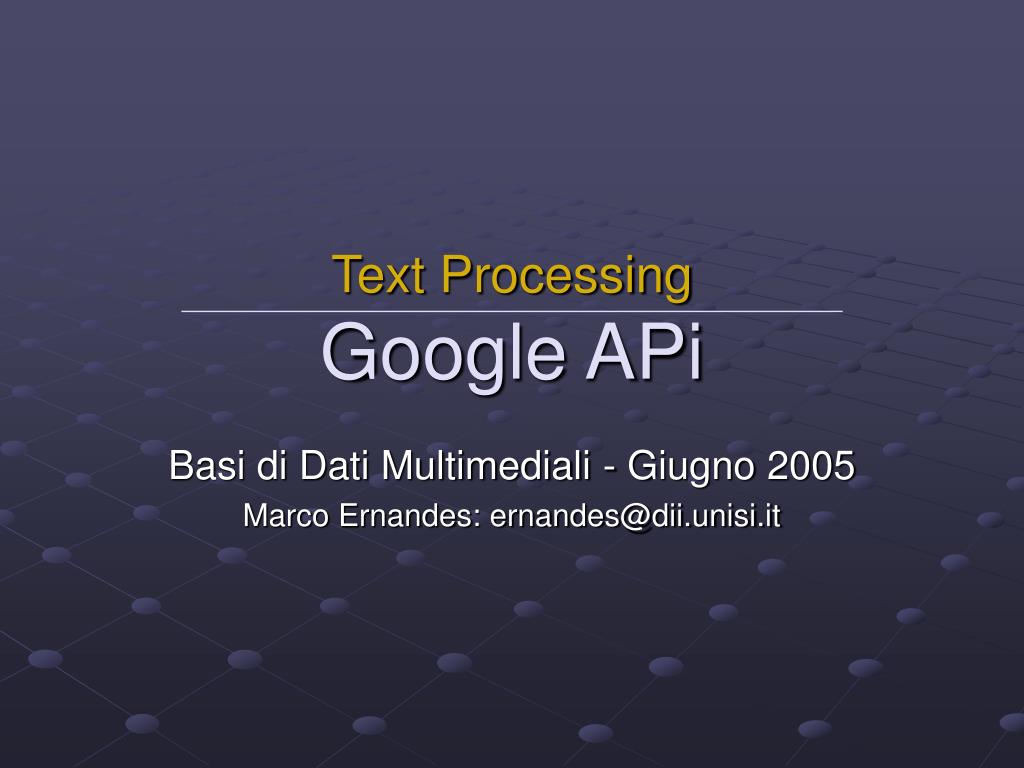 Automatic text processing. Text processing. Text Processor. Google process