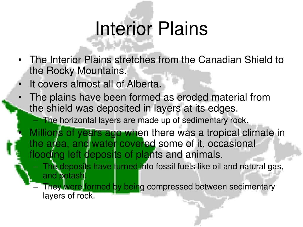 Ppt The Geography Of Western Canada Powerpoint