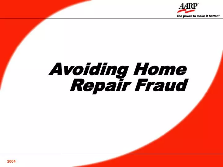 avoiding home repair fraud n.