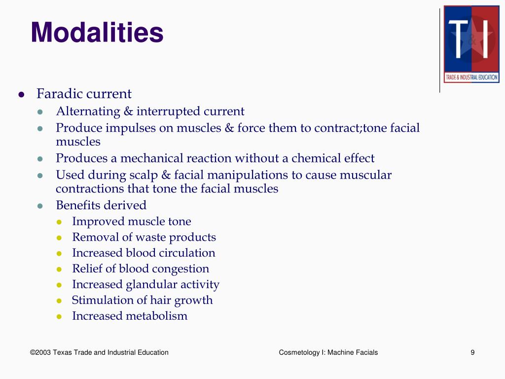 ppt electrotherapy powerpoint presentation id 623995 faradic current