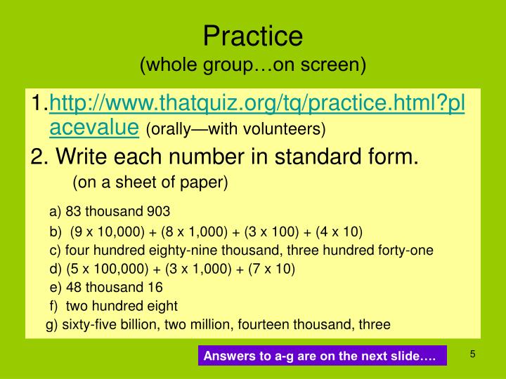 Ppt Place Value With Decimals Through Millionths Powerpoint Presentation Id