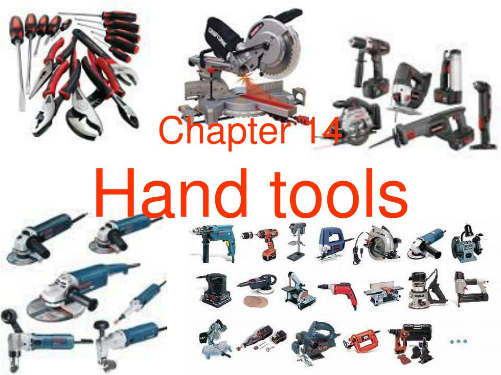 hand and power tools powerpoint presentation