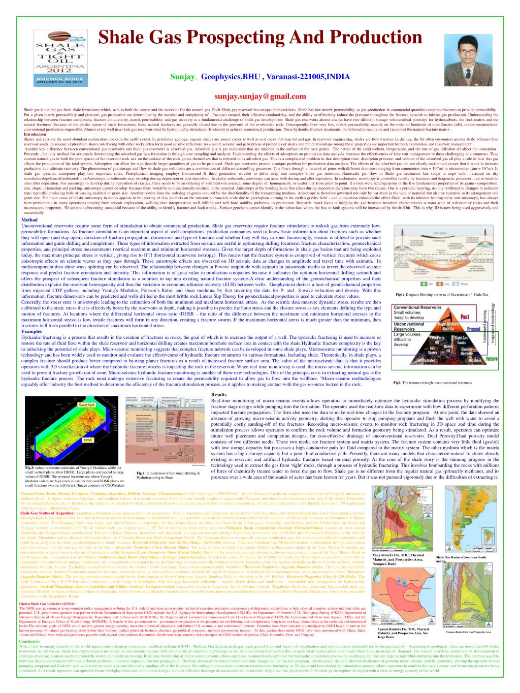 PPT - Shale Gas Prospecting And Production Sunjay , Geophysics,BHU ...