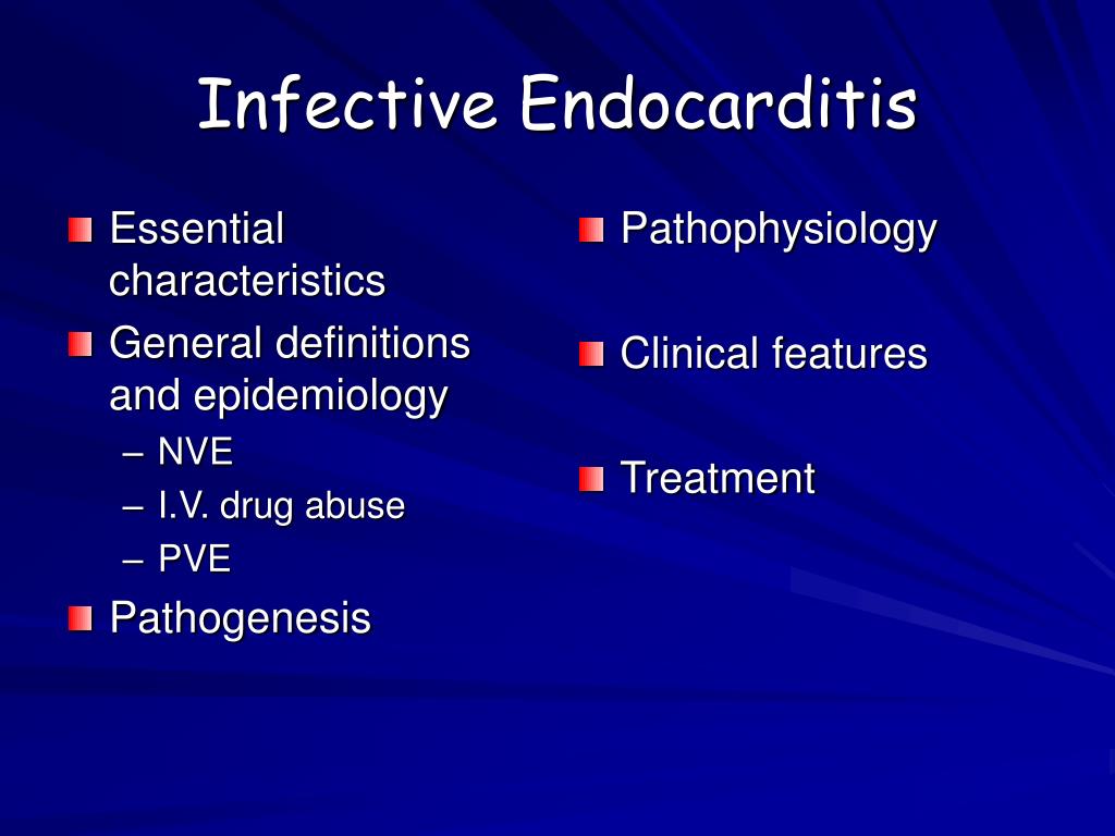 Ppt Infective Endocarditis Powerpoint Presentation Free Download Id 625497