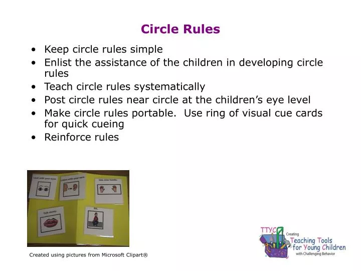 circle rules n.