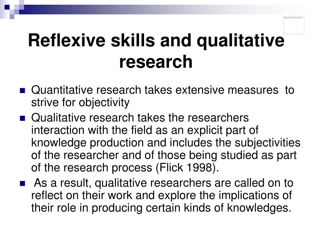 skills required for qualitative research