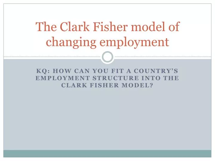 fisher clark thesis