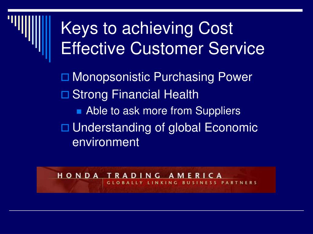 Ppt The Automotive Industry Supply Chain Management For Honda And Foreign Automakers Powerpoint Presentation Id