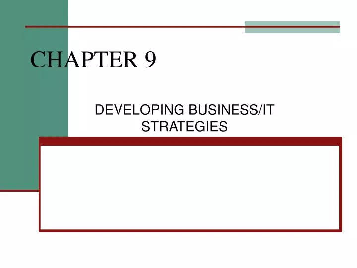 PPT - CHAPTER 9 PowerPoint Presentation, free download - ID:626696