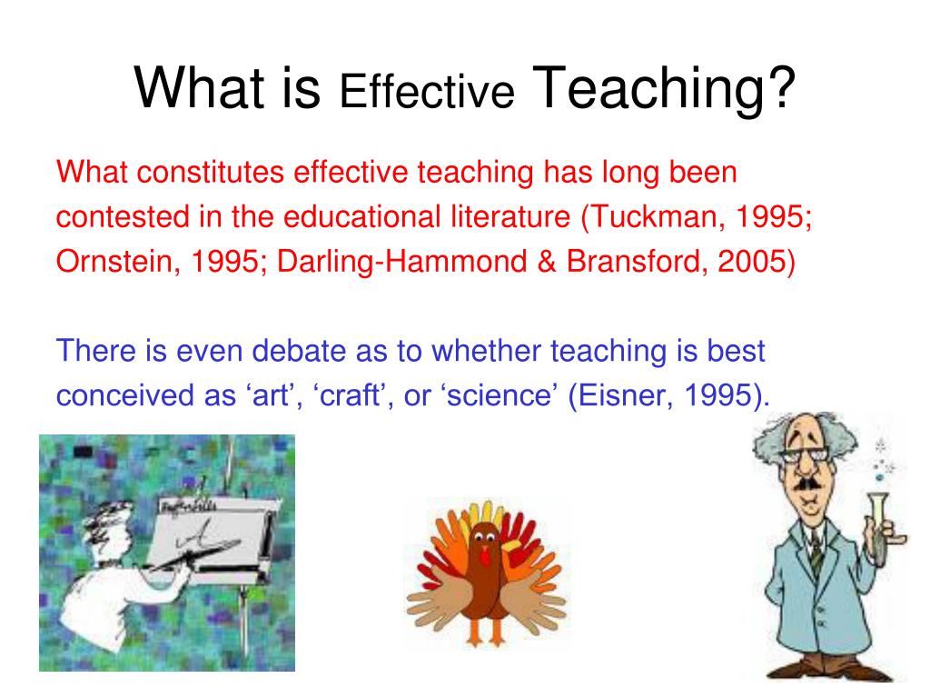 presentation about effective teacher