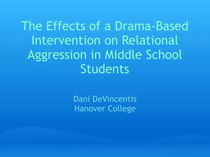 aggression in middle school girls essay aggression in middle school girls essay