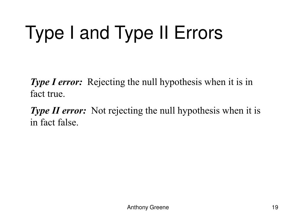 PPT - Simple Hypothesis Testing PowerPoint Presentation, free download ...