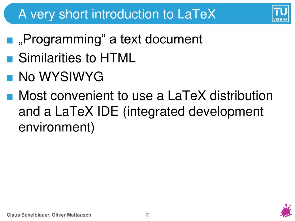 PPT - Brief LaTeX Introduction PowerPoint Presentation, free download -  ID:628894