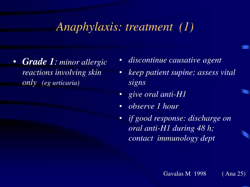 PPT - L 'anaphylaxie PowerPoint Presentation - ID:630793