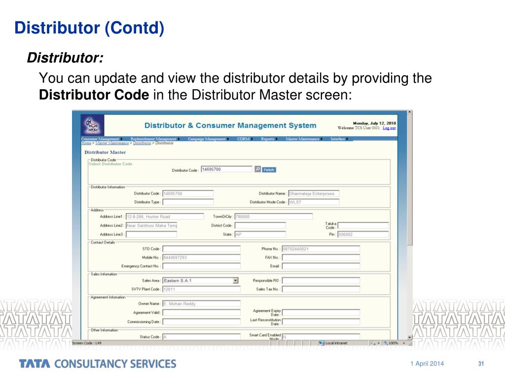 PPT DCMS Training Manual PowerPoint Presentation, free download ID