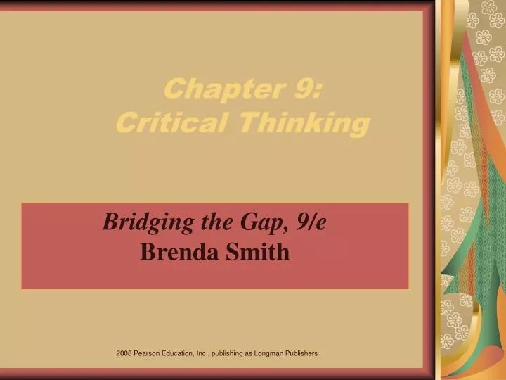critical thinking presentation powerpoint hum 111 critical thinking presentation powerpoint hum 111