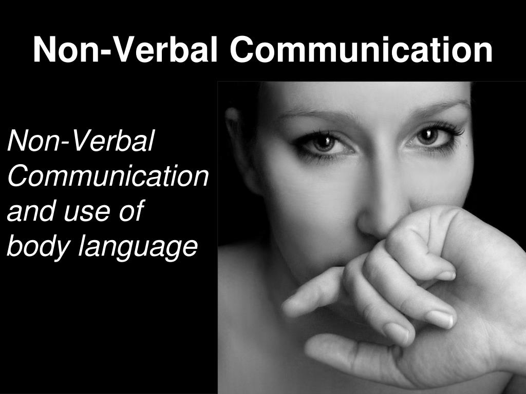 non verbal communication presentation pdf