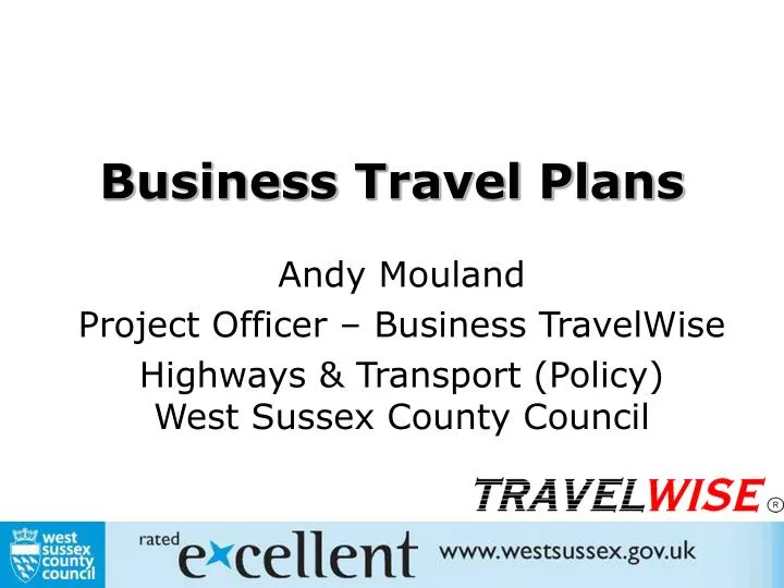 business travel plans n.