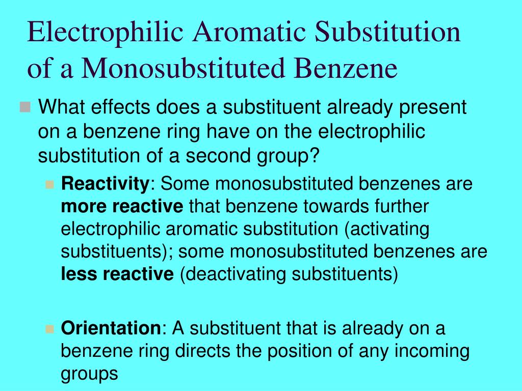 Introduction of third group in benzene ring - YouTube
