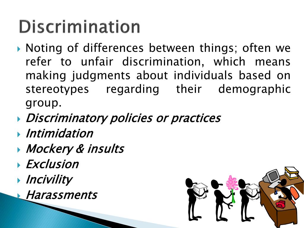 psychology discrimination