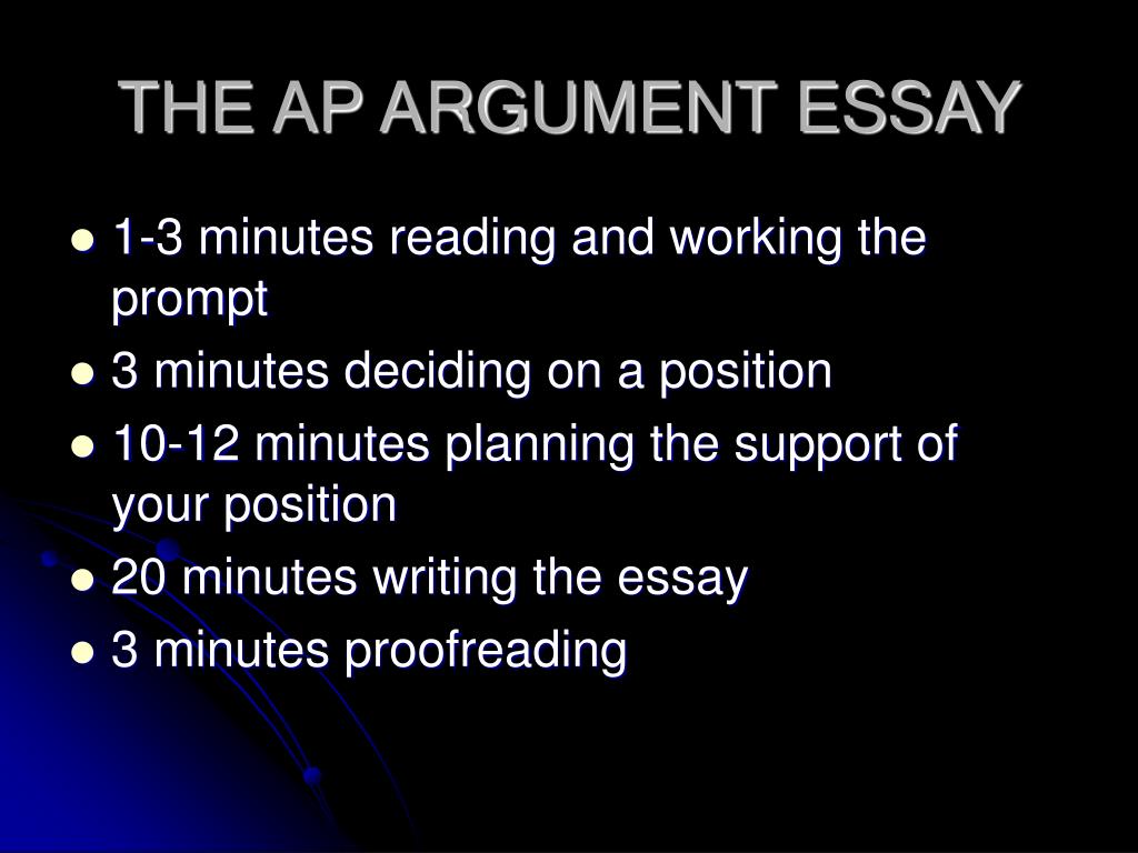 ap argument essay prompts