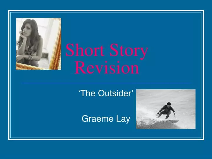 the outsider by graeme lay essay Prose fiction in the english classroom 9 ‘the outsider’ by graeme lay essay sample written strictly according. the outsider by graeme lay essay Prose fiction in the english classroom 9 ‘the outsider’ by graeme lay essay sample written strictly according.
