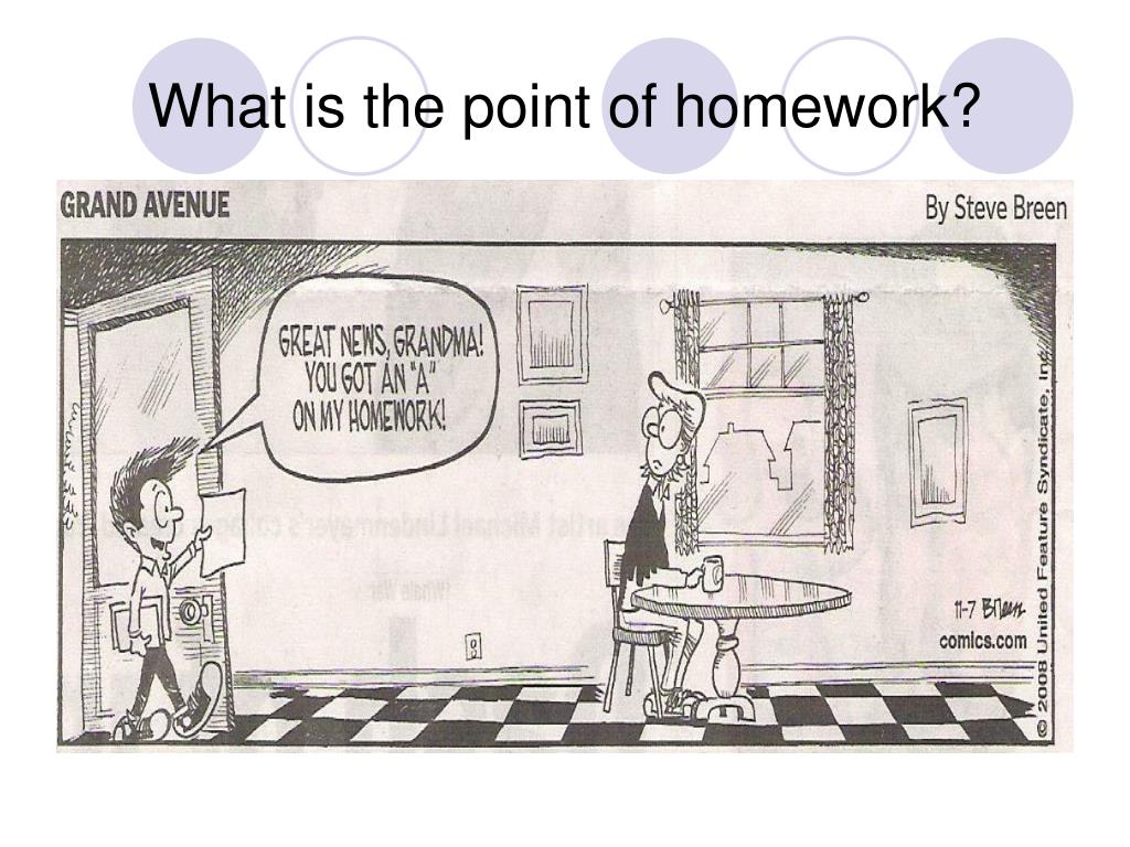 what is the point of homework