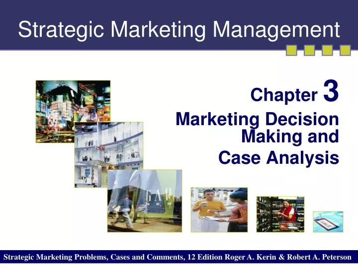 strategic marketing management n.
