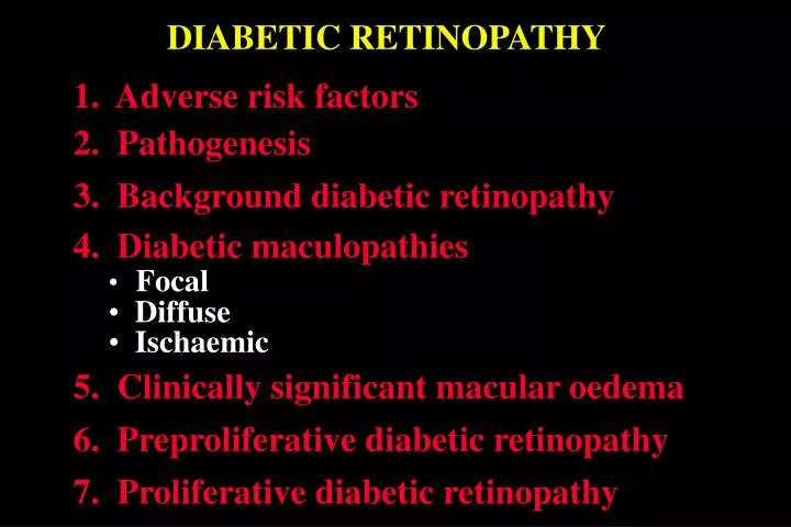 diabetic retinopathy treatment ppt
