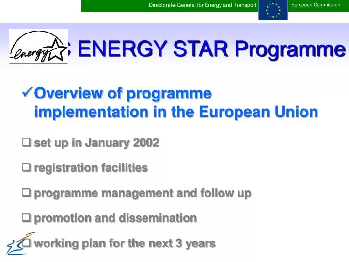 ec energy star programme n.