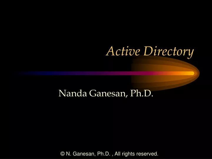 active directory n.