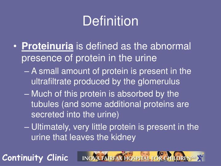 PPT Proteinuria PowerPoint Presentation ID638295