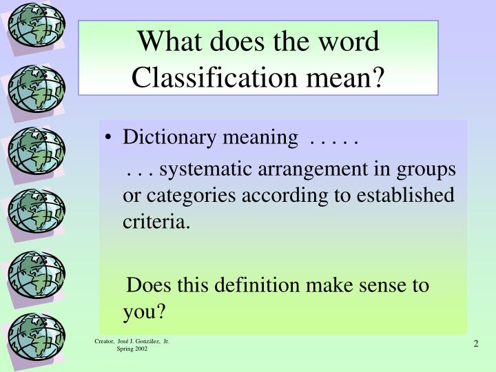 Classify Meaning classify-meaning
