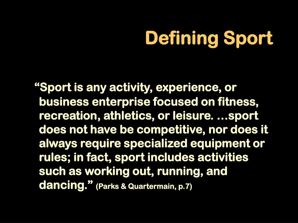 PPT - What is Sport Management? PowerPoint Presentation, free download ...