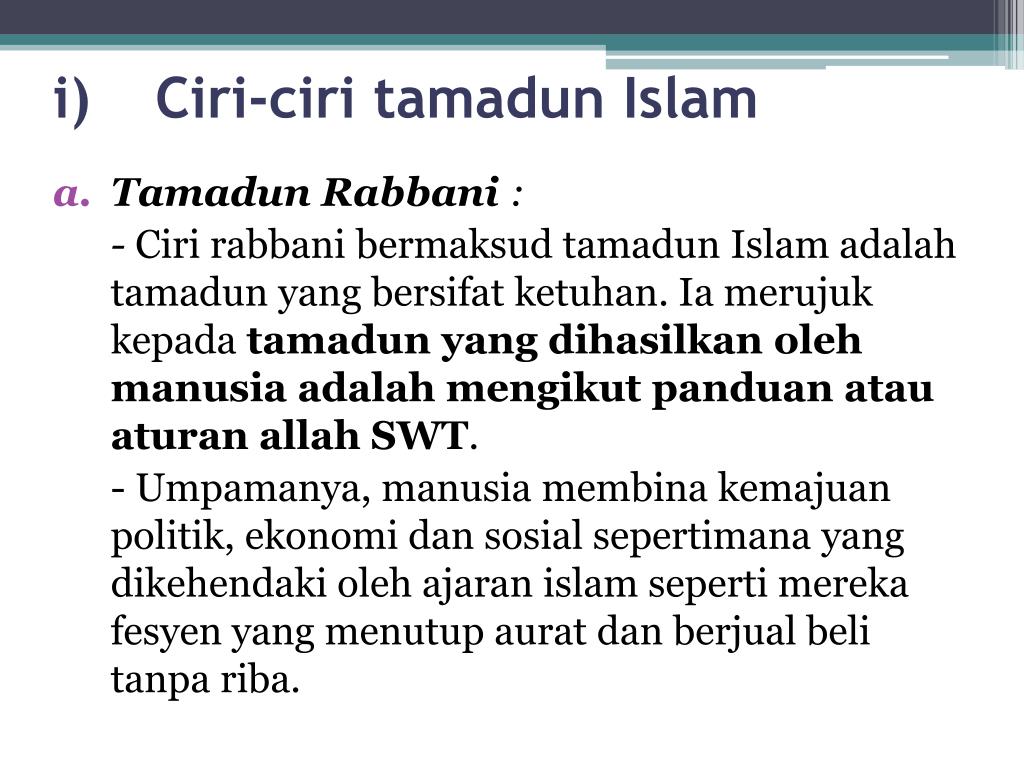Ppt Islam Sebagai Peradaban Dan Tamadun Powerpoint Presentation Free Download Id 642378