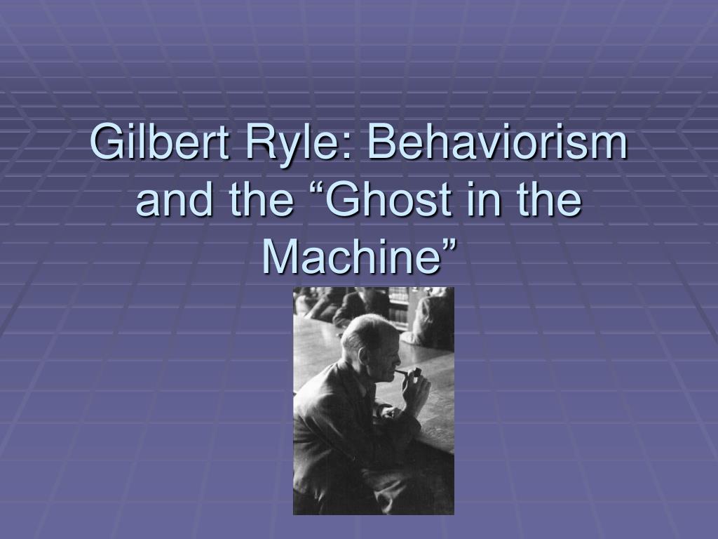 the ghost in machine meaning