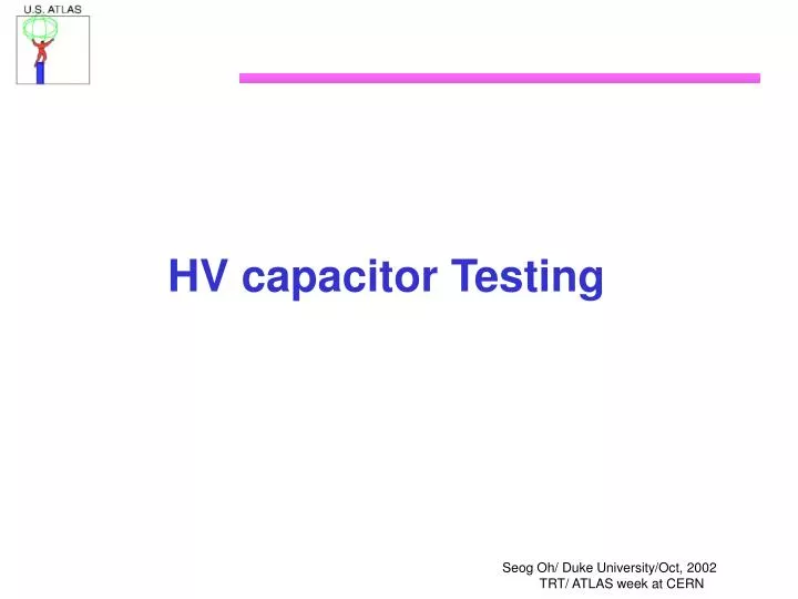Ppt Hv Capacitor Testing Powerpoint Presentation Free Download Id