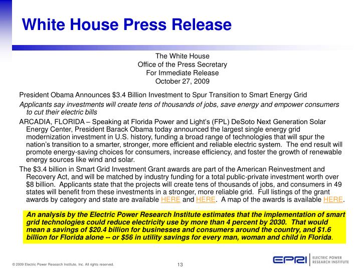 PPT Report on EPRI PowerPoint Presentation ID643268