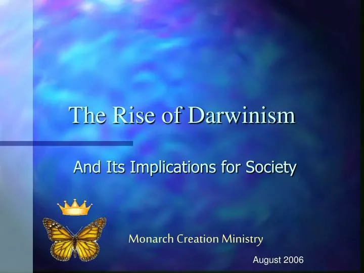 the rise of darwinism n.