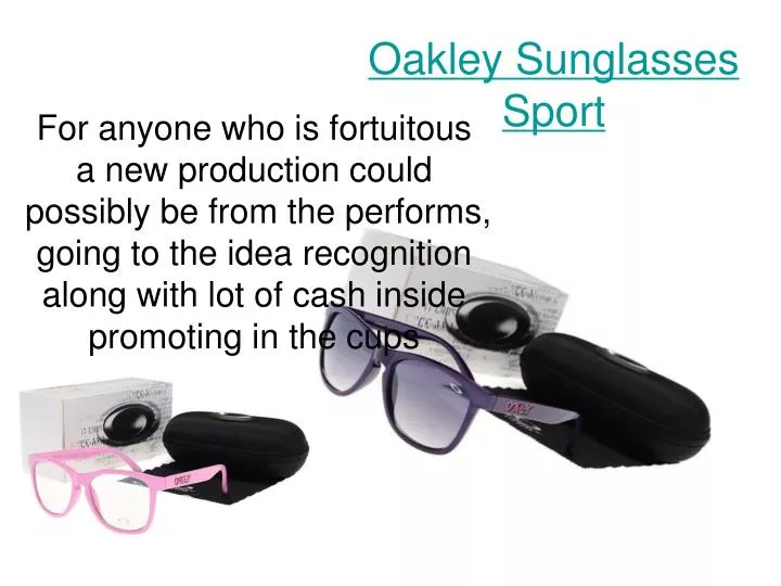 Ppt Oakley Lifestyle Powerpoint Presentation Free Download Id644201 