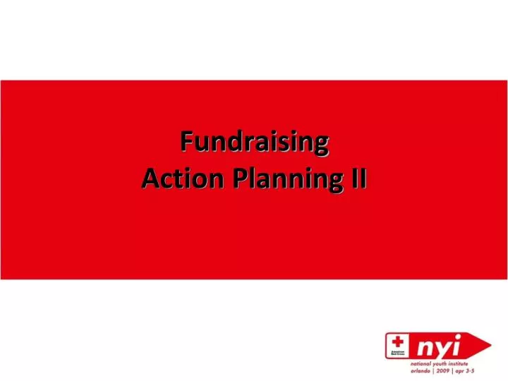 fundraising action planning ii n.