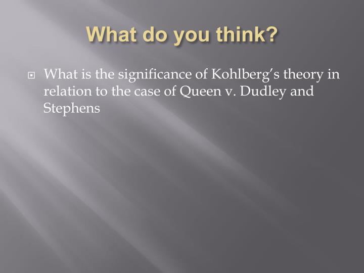 queen vs dudley and stephens essay Two jurisdictions of law and equity whereas the queen’s bench deals primarily with matters involving rights and remedies at lord dudley v lady dudley. queen vs dudley and stephens essay Two jurisdictions of law and equity whereas the queen’s bench deals primarily with matters involving rights and remedies at lord dudley v lady dudley.