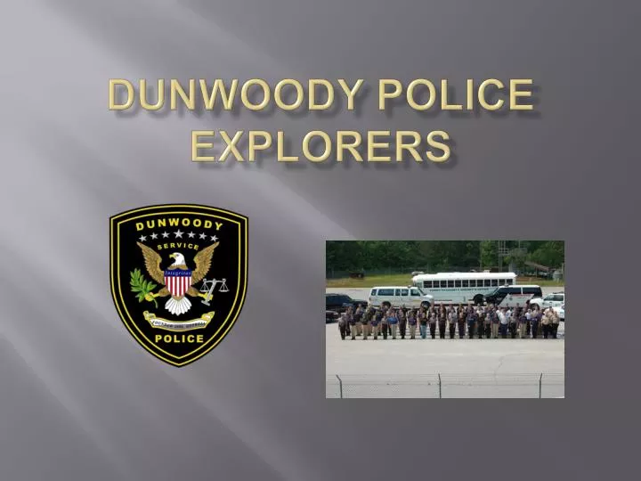 dunwoody police explorers n.