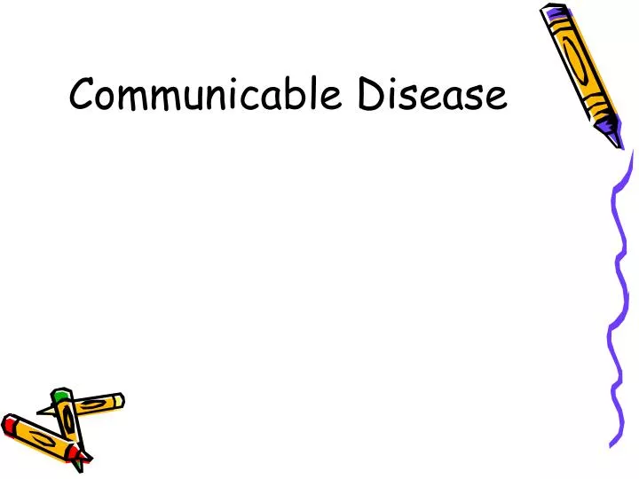 PPT - Communicable Disease PowerPoint Presentation, Free Download - ID ...